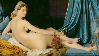 The Grande Odalisque by Jean Auguste Dominique Ingres